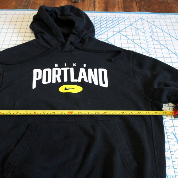 Nike Portland Hoodie, Black, Men's Medium - Picture 4 of 8